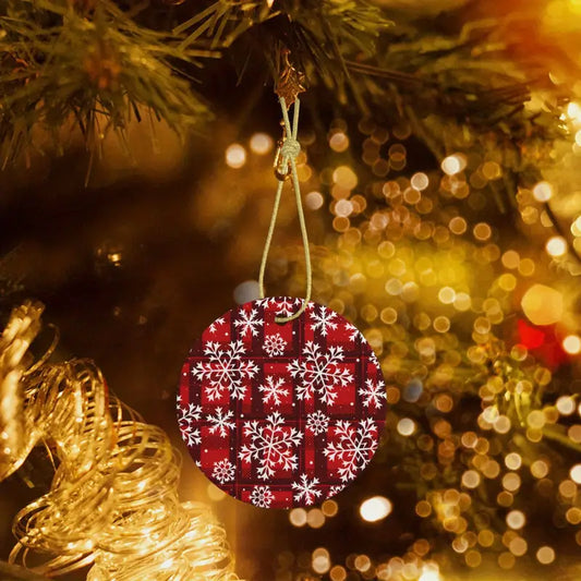 CERAMIC CHRISTMAS BAUBLE