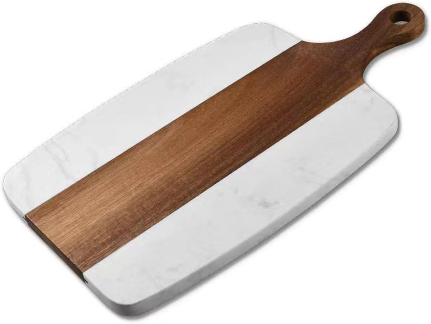 MARBLE AND ACACIA WOOD CUTTING BOARD (DIFFERENT SHAPES)