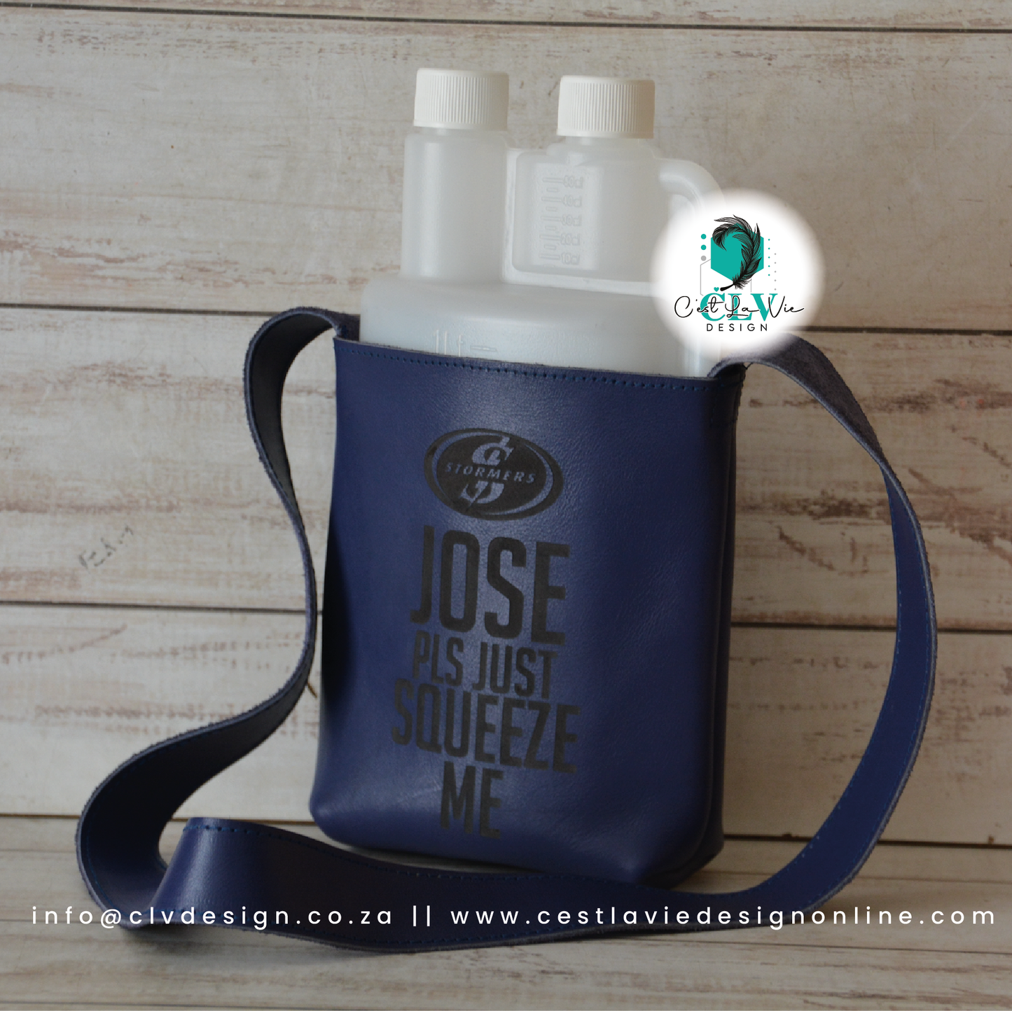 GENUINE LEATHER BETTIX BOTTLE HOLDER