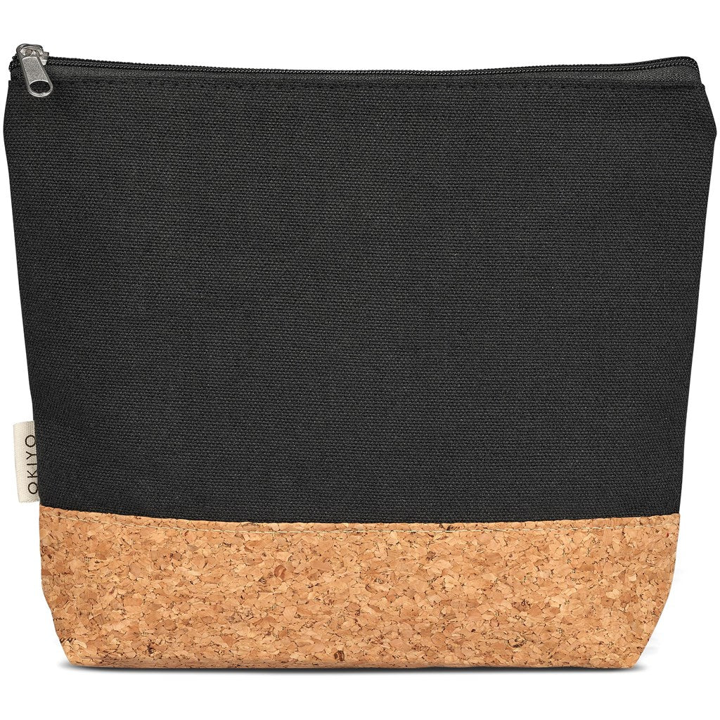 PERSONALISED KORUKU CORK & COTTOM COSMETIC & ACCESSORY BAG