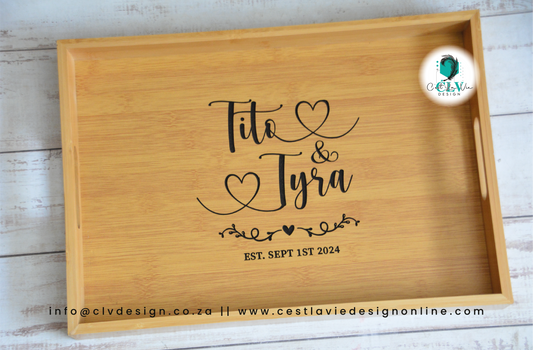 BAMBOO SERVING TRAY