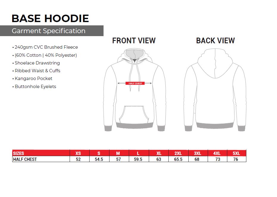 UNI-SEX HOODIE