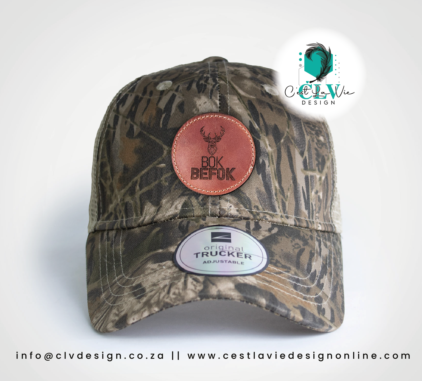 CAPS WITH LEATHER ENGRAVED PATCH (ADULTS)