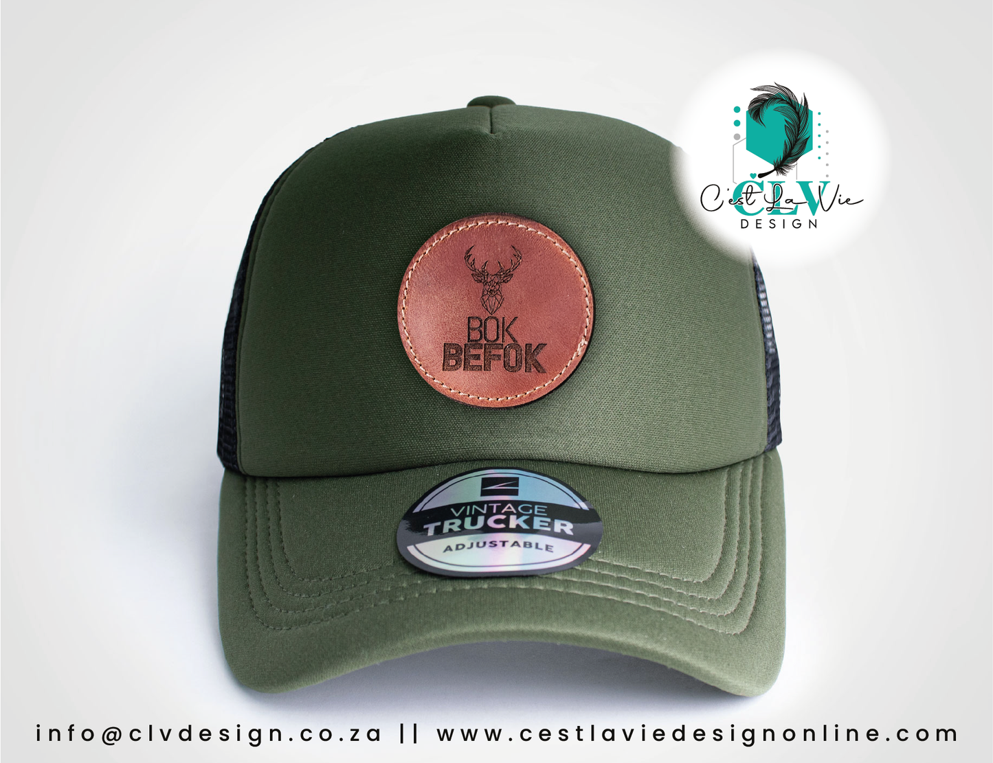 CAPS WITH LEATHER ENGRAVED PATCH (ADULTS)