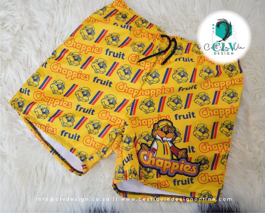 CUSTOM PRINTED SWIM SHORTS (ADULTS ONLY)
