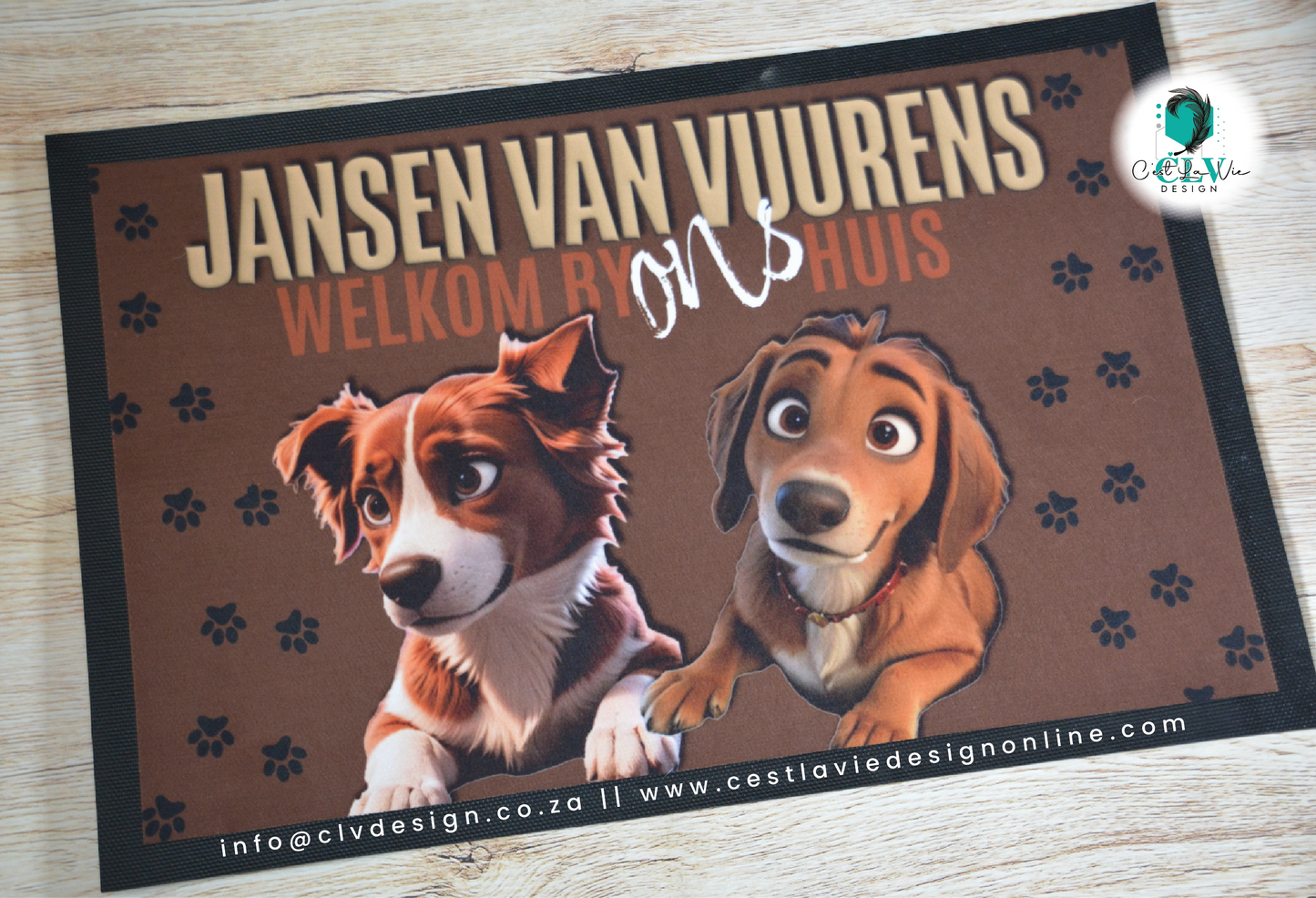 PRINTED DOOR MAT
