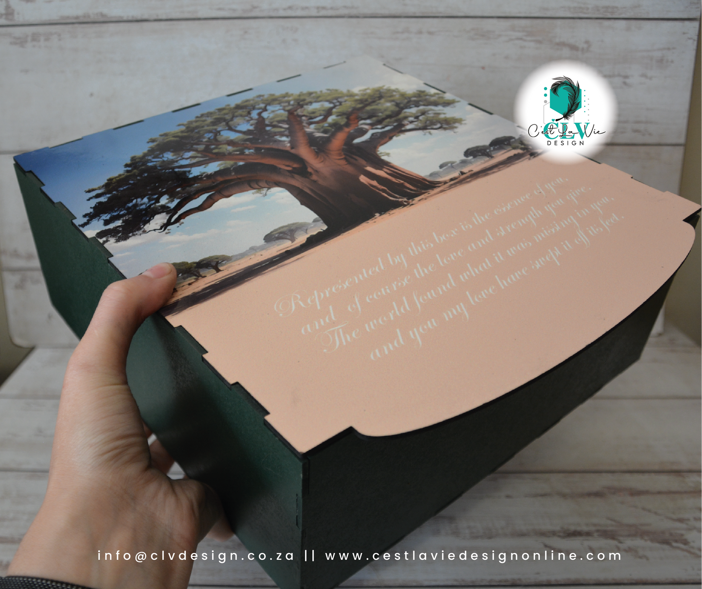 MDF WOOD GIFT/MEMORY BOXES