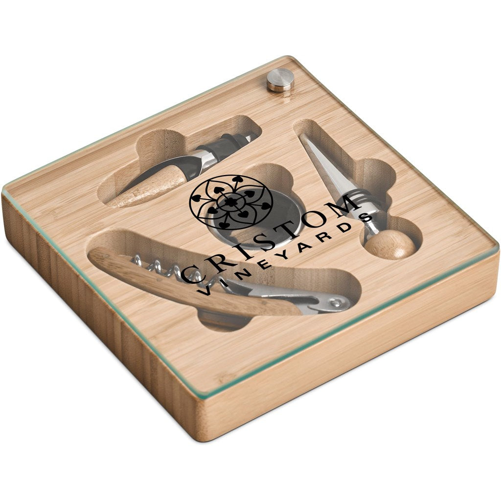 BAMBOO WINE ACCESSORY SET