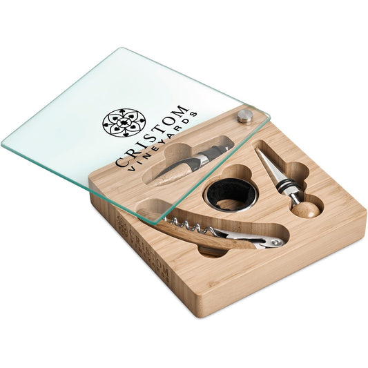 BAMBOO WINE ACCESSORY SET