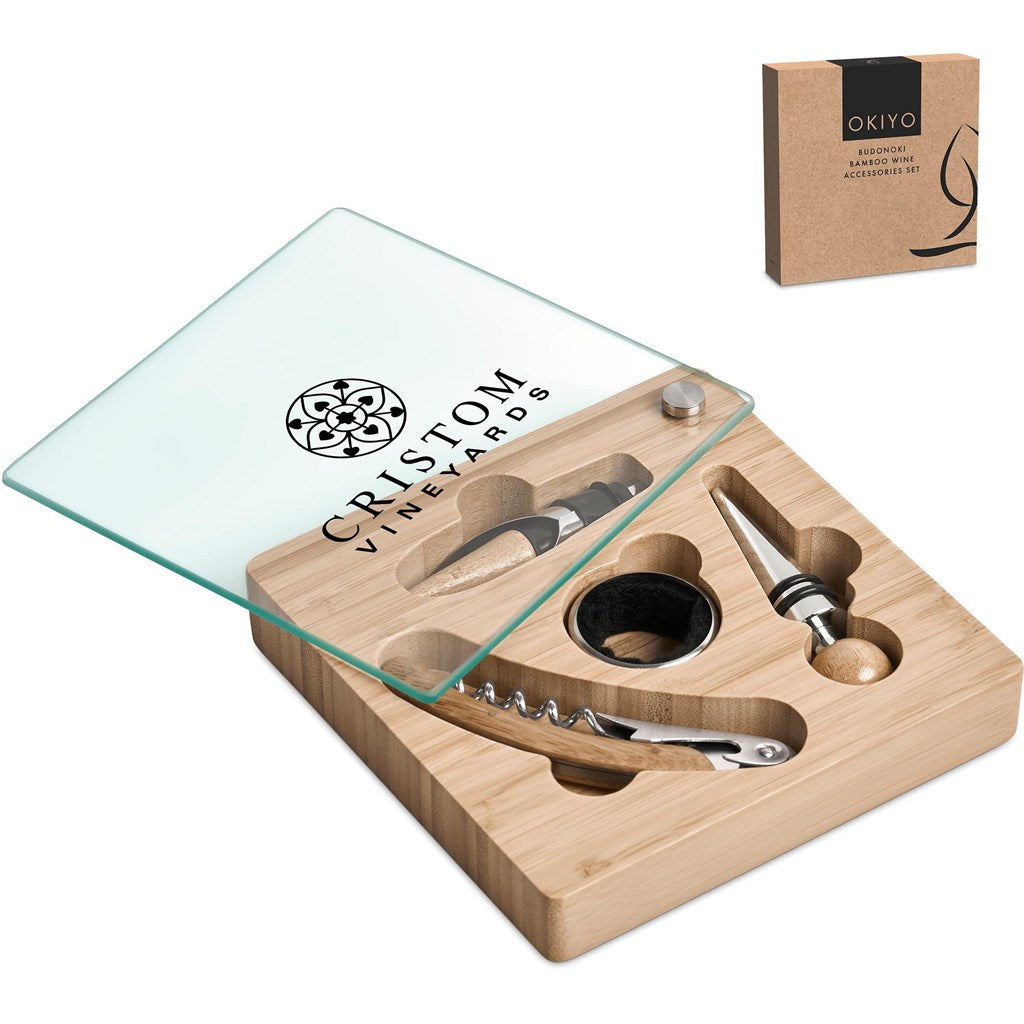 BAMBOO WINE ACCESSORY SET
