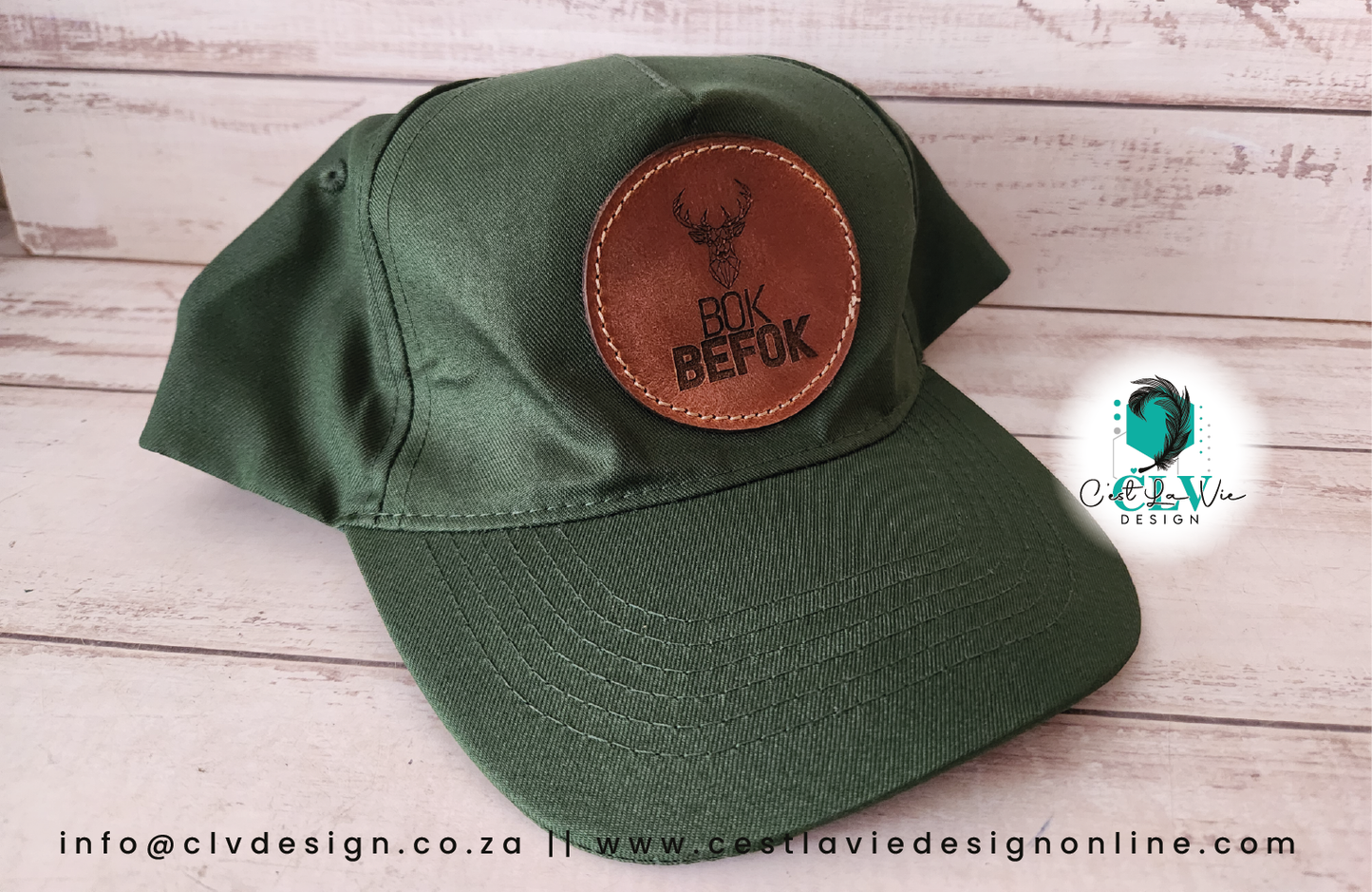 CAPS WITH LEATHER ENGRAVED PATCH (ADULTS)