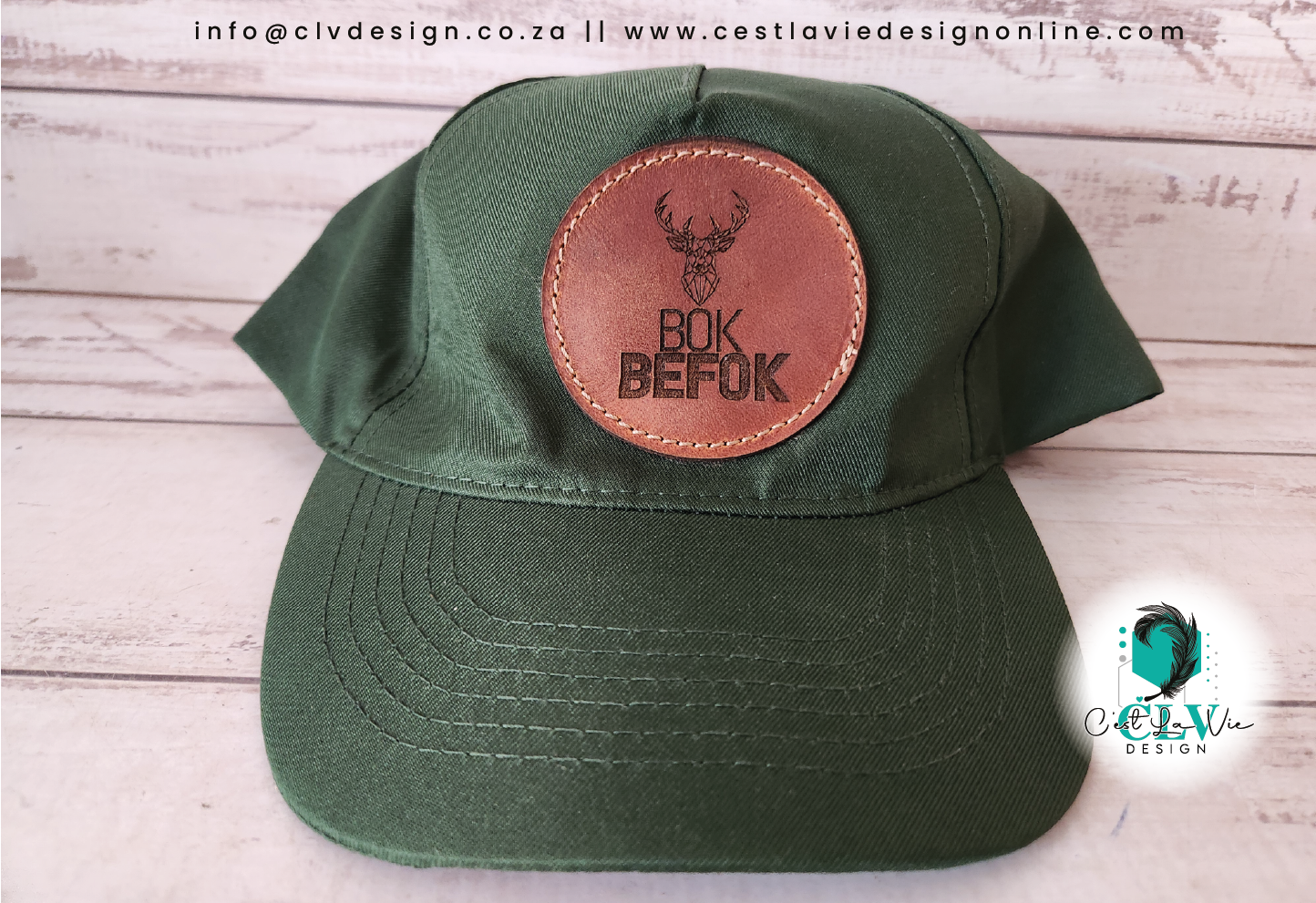 CAPS WITH LEATHER ENGRAVED PATCH (ADULTS)