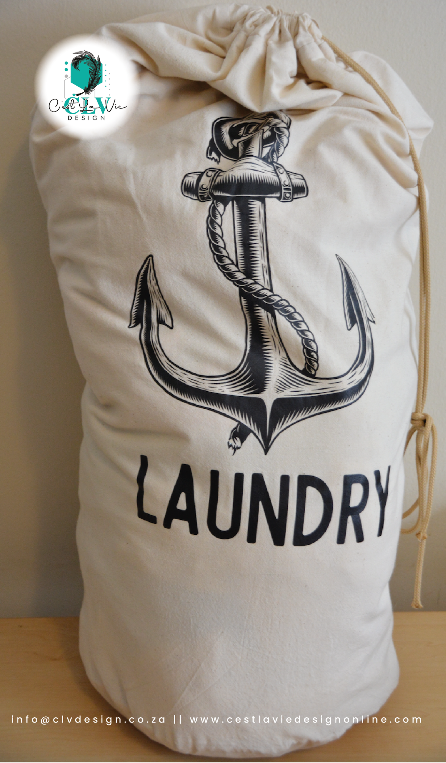 COTTON LAUNDRY BAG