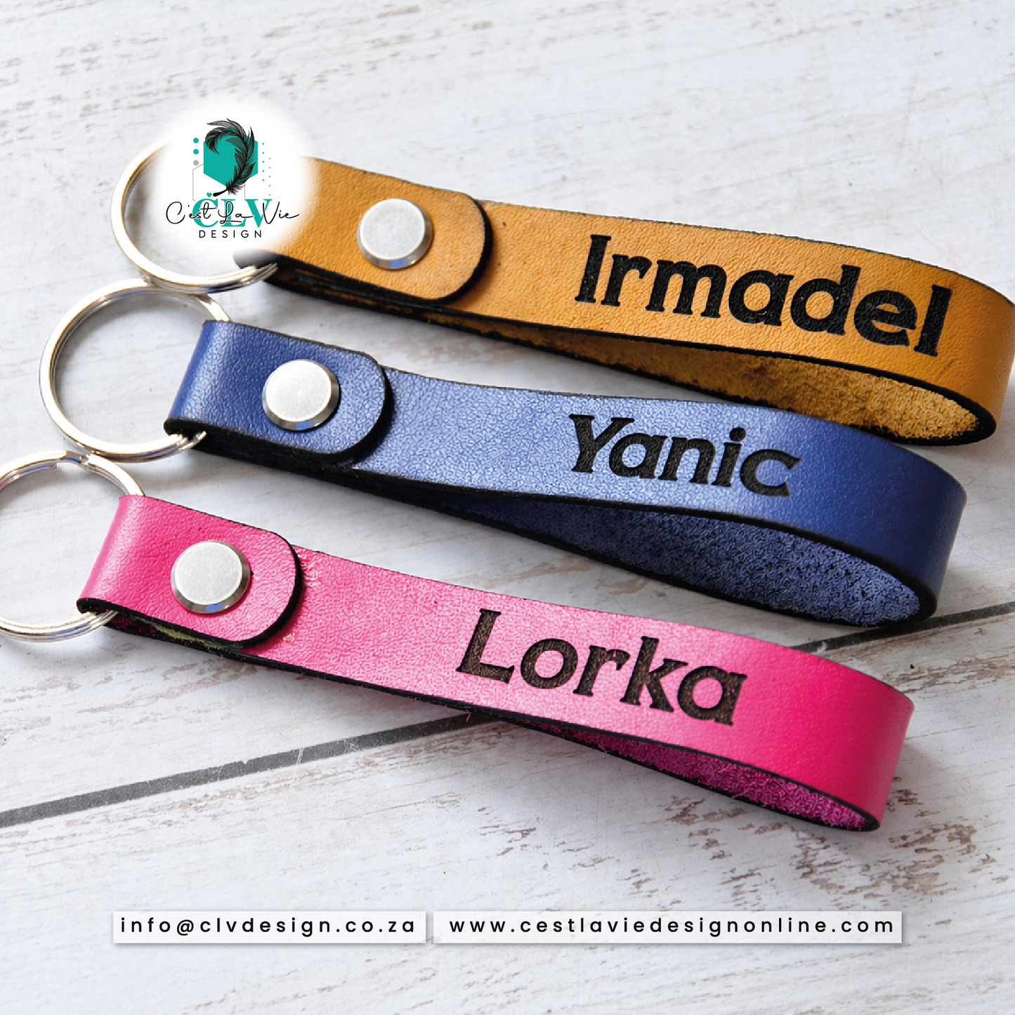 GENUINE LEATHER KEY LOOP HOLDER