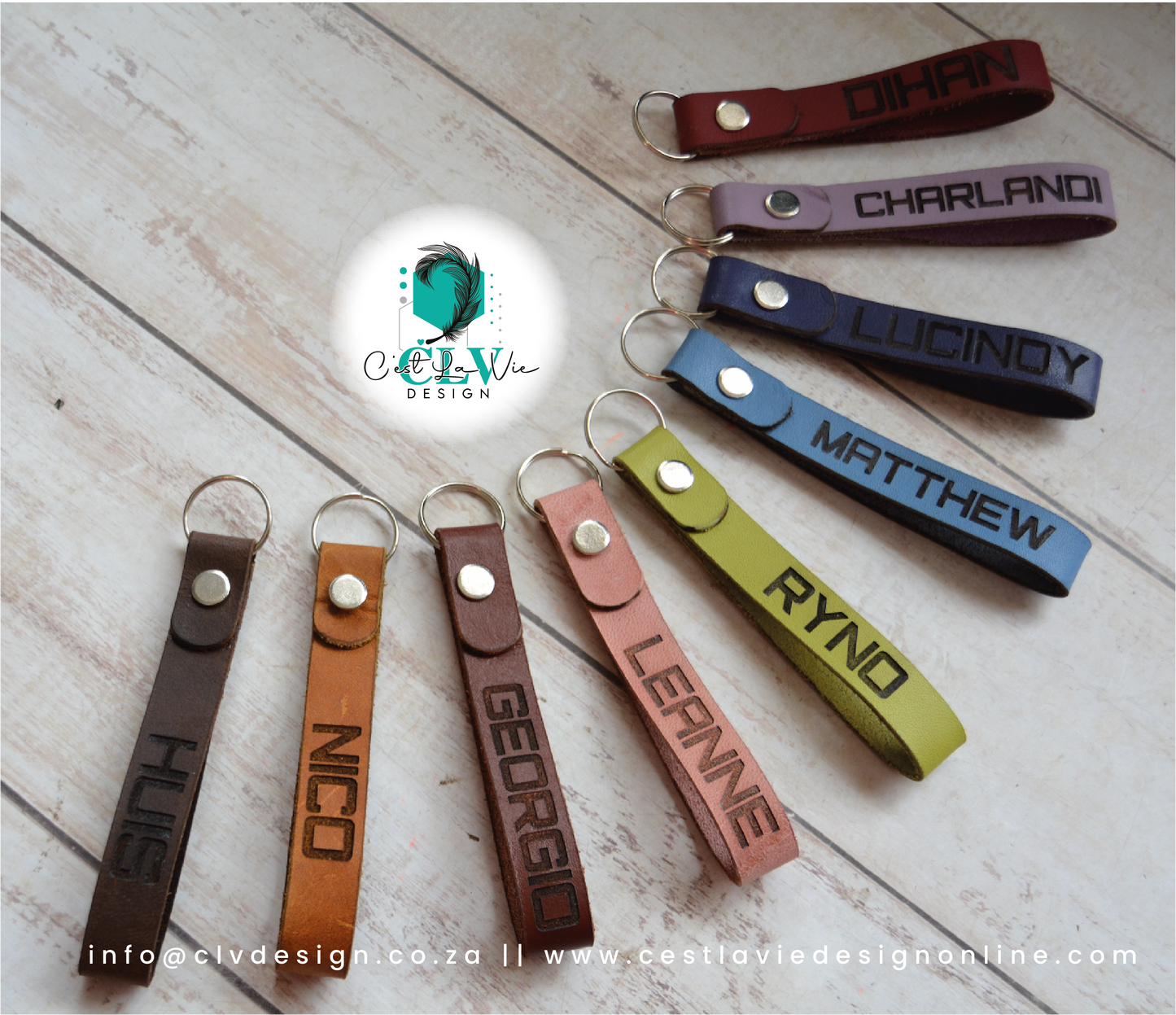 GENUINE LEATHER KEY HOLDER