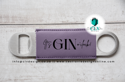 LEATHER BOTTLE OPENER