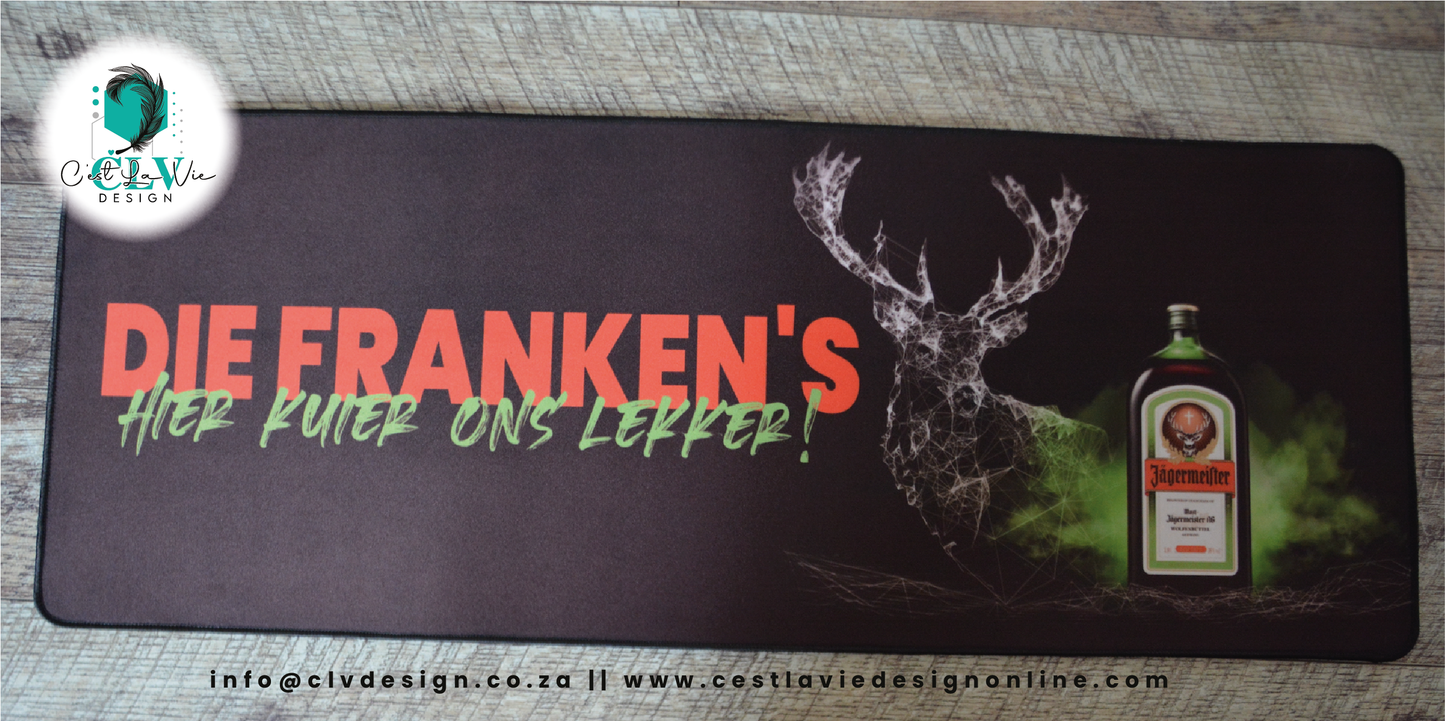 PRINTED BAR/DESK/GAMER MAT (78cm x 30cm)