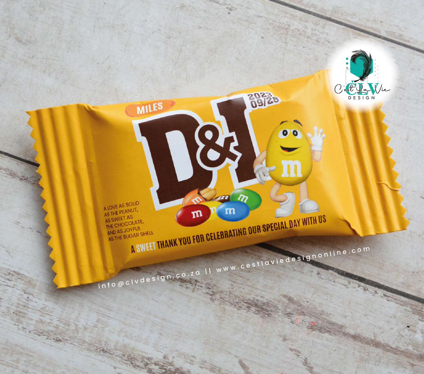 BRANDED M&M CANDY