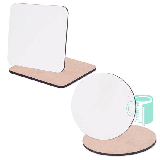 WOODEN COASTER WITH PRINT