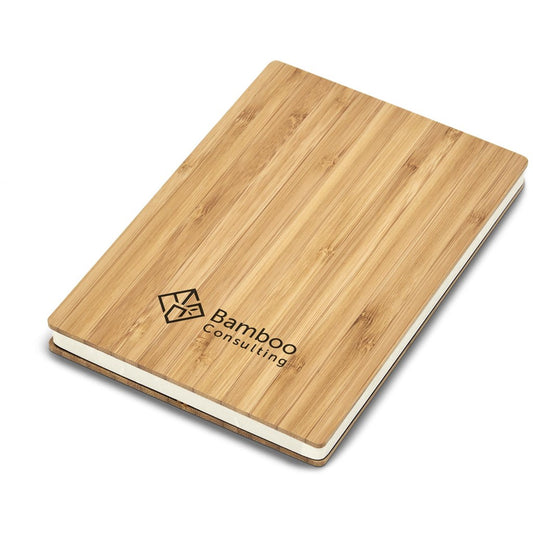 BAMBOO NOTEBOOK AND PEN