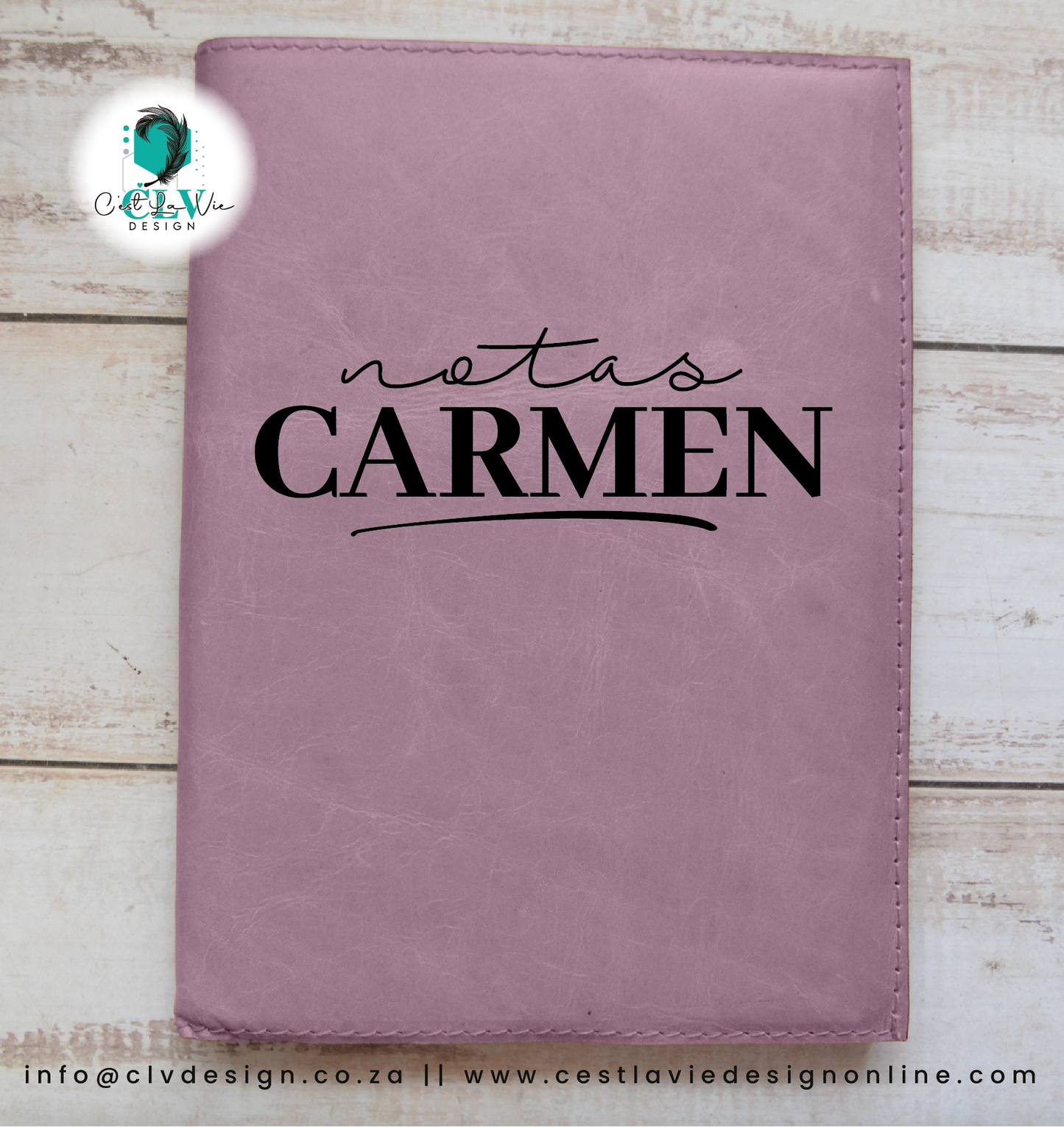 GENUINE LEATHER NOTEBOOK COVER (INCLUDES NOTEBOOK)