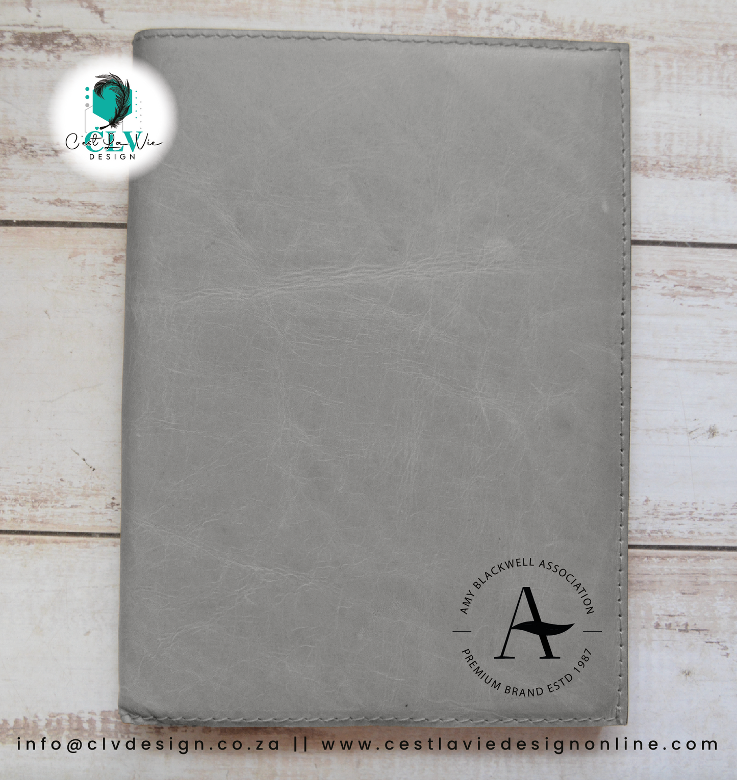 GENUINE LEATHER NOTEBOOK COVER (INCLUDES NOTEBOOK)