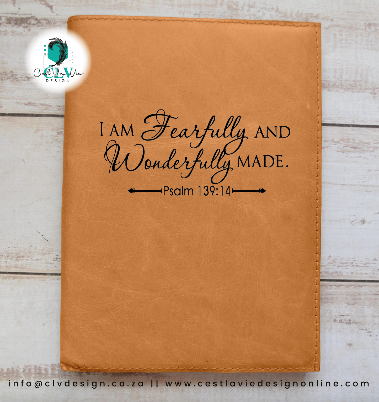 GENUINE LEATHER NOTEBOOK COVER (INCLUDES NOTEBOOK)