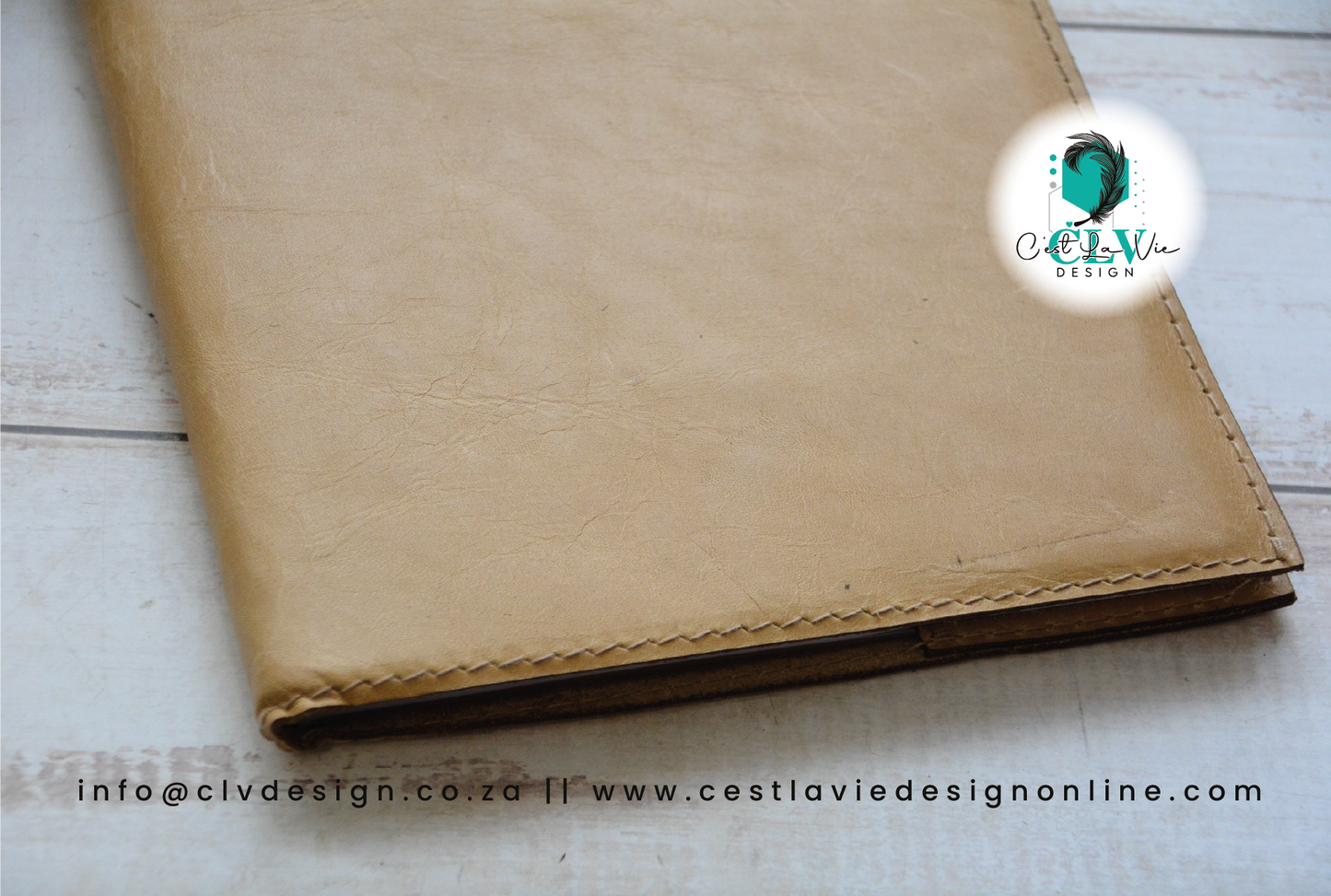 GENUINE LEATHER NOTEBOOK COVER (INCLUDES NOTEBOOK)
