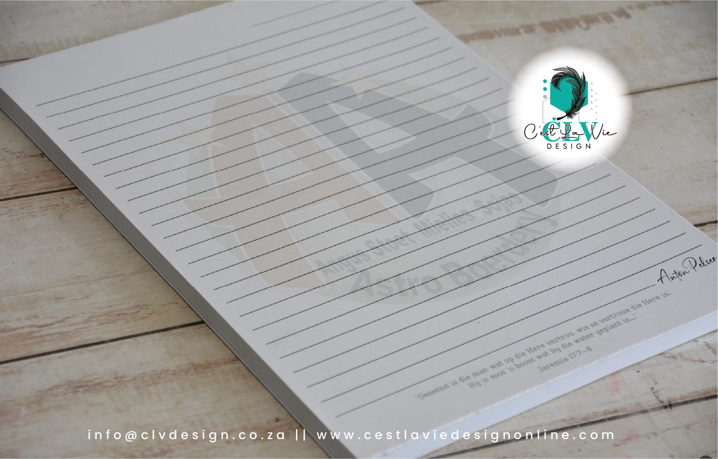 PRINTED NOTEPADS