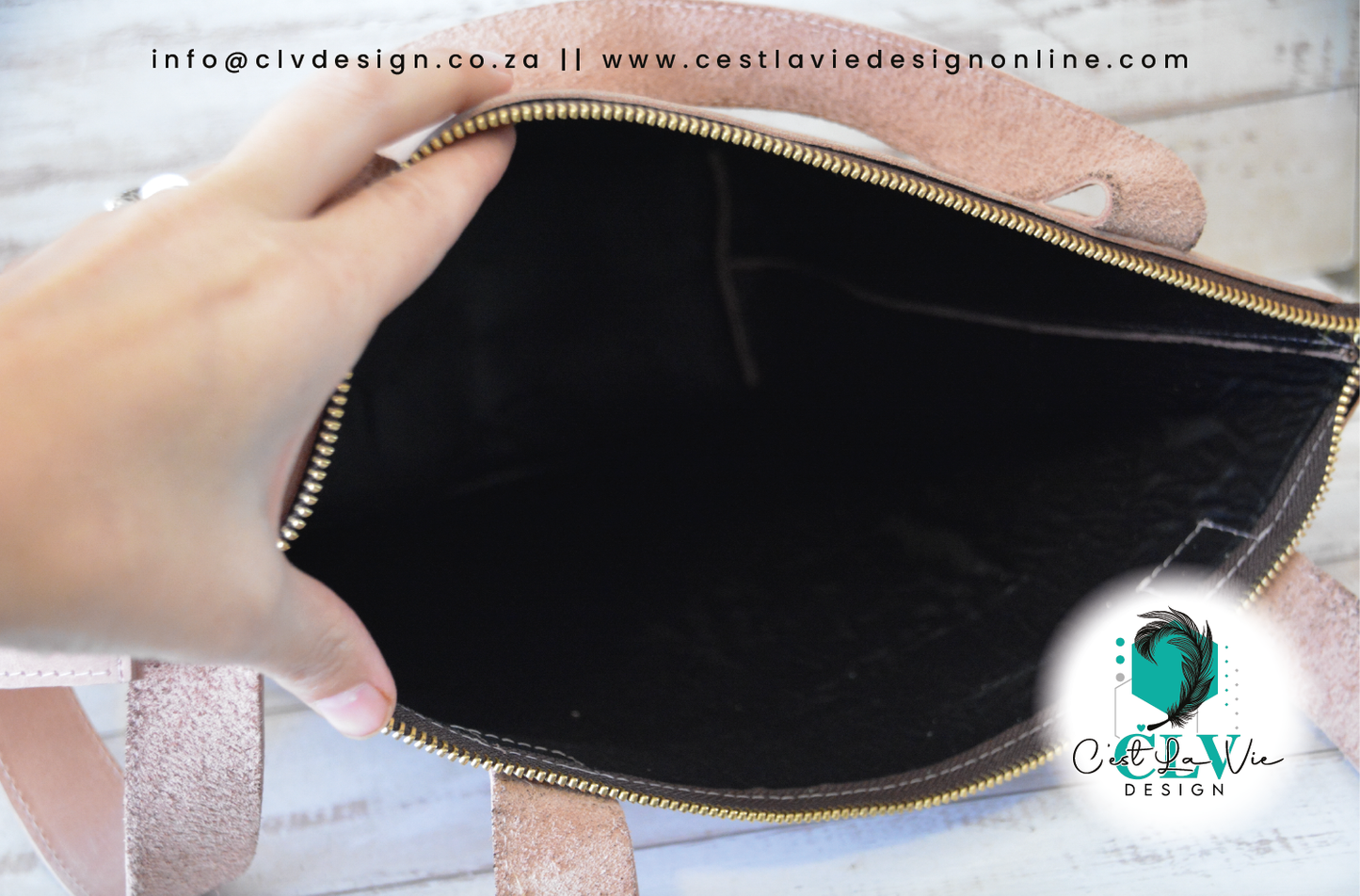 GENUINE LEATHER HANDBAG TOTE