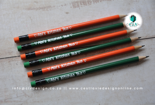 BRANDED PENCILS