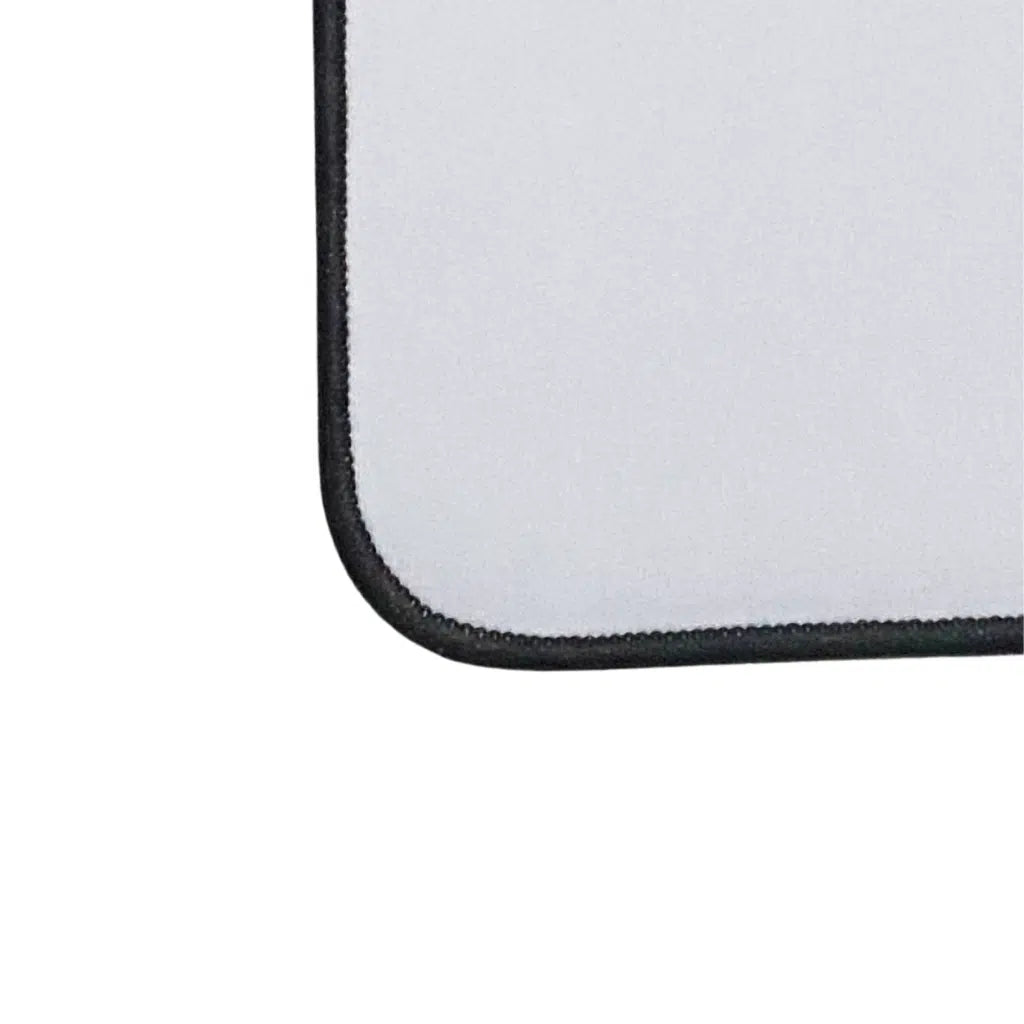 COMPUTER MAT WITH BLACK EDGING