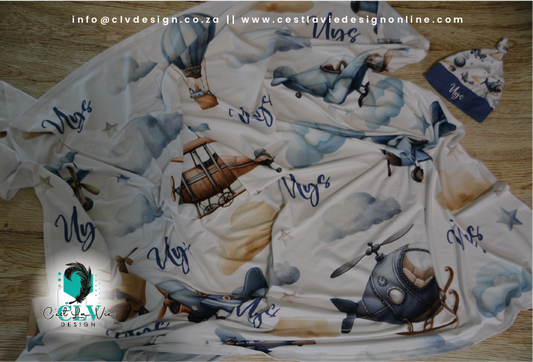 BABY PRINTED SWADDLE