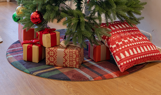 PRINTED MICROFIBRE MAT (ROUND 70cm)