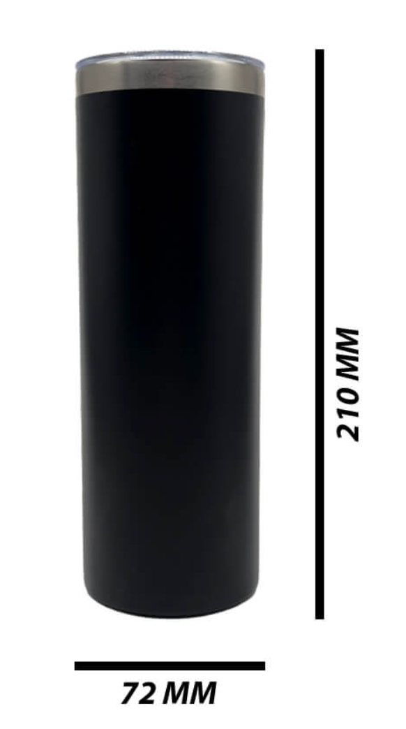 SKINNY STEEL STRAIGHT TUMBLER (ENGRAVED)