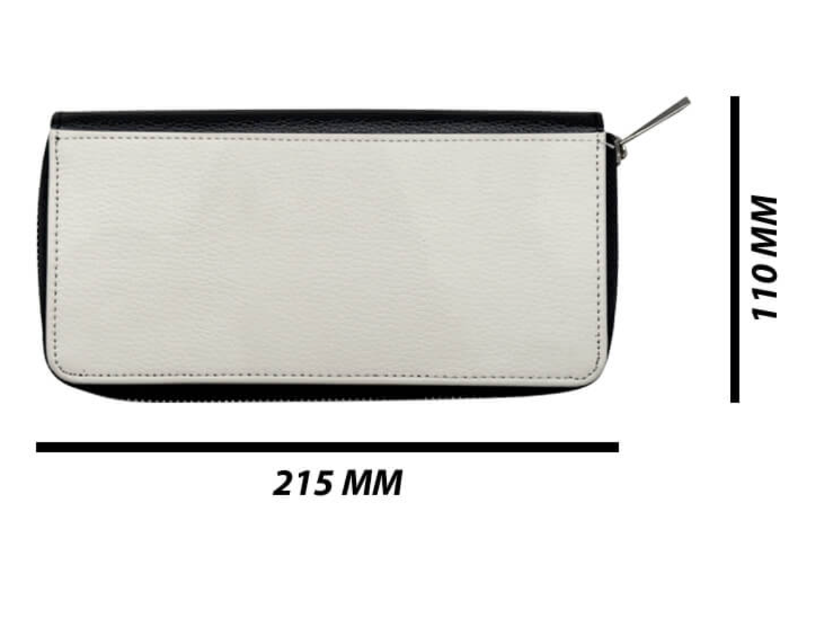 PRINTED PU LEATHER WOMENS WALLET