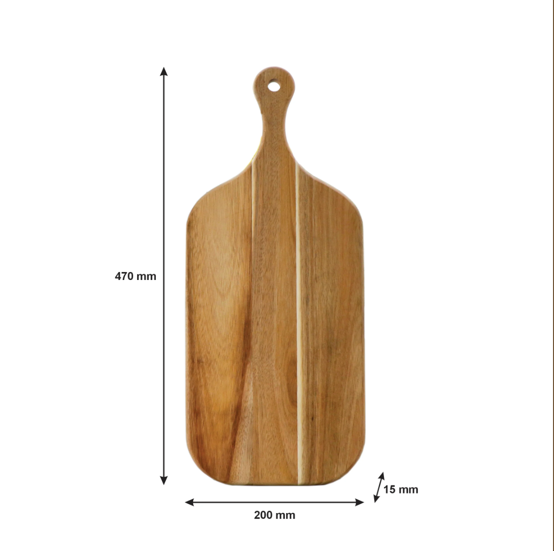 ACACIA WOOD PADDLE SERVING BOARD