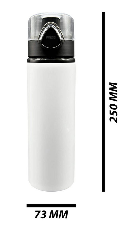 ALUMINIUM WATER BOTTE WITH FRESH SEAL CAP (850ML)