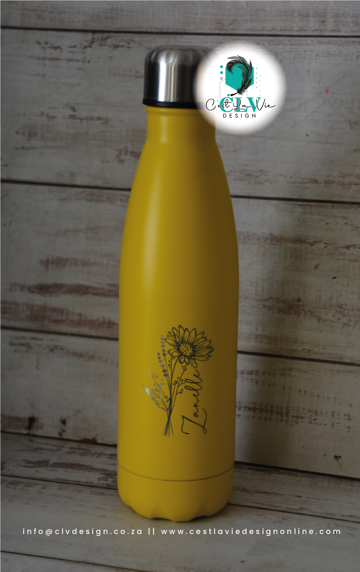 500ML COATED BOTTLES (ENGRAVED)