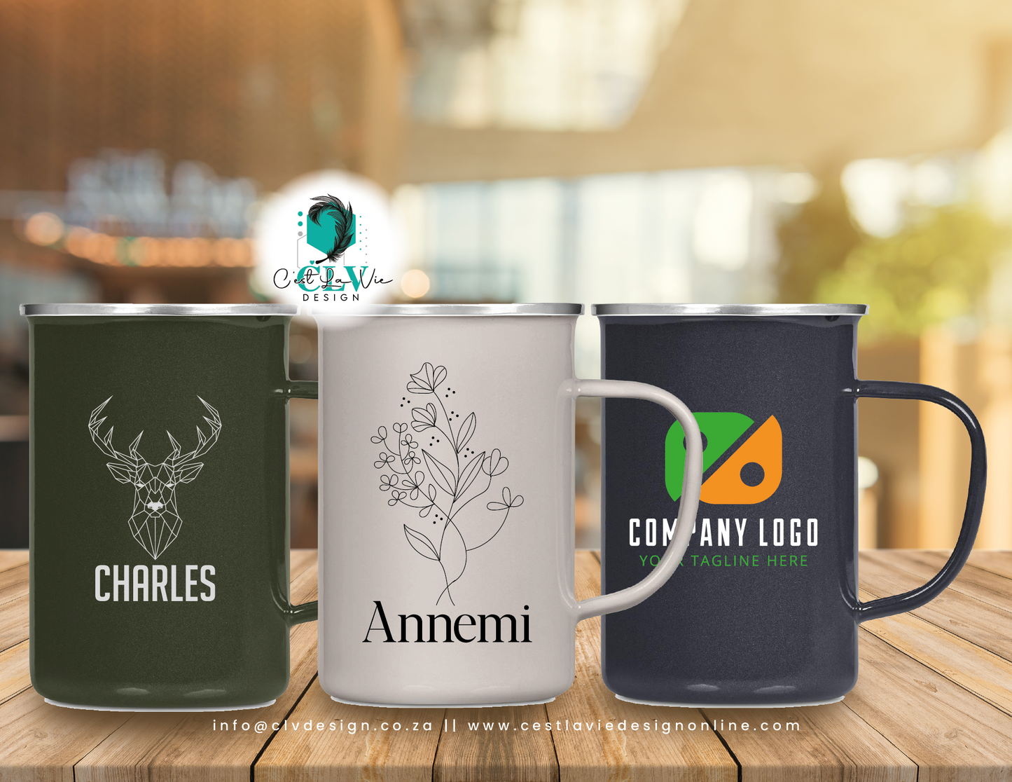 ENAMEL (600ML) MUG