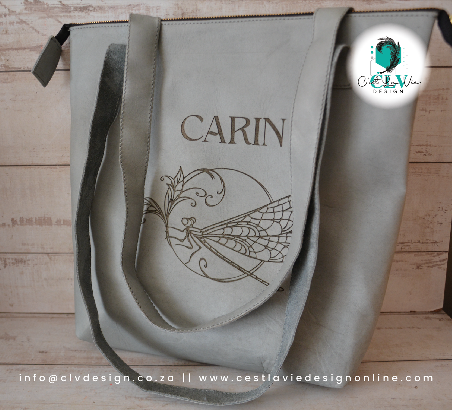 GENUINE LEATHER HANDBAG TOTE