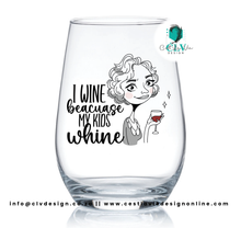 Load image into Gallery viewer, STEMLESS WINE GLASS TUMBLER