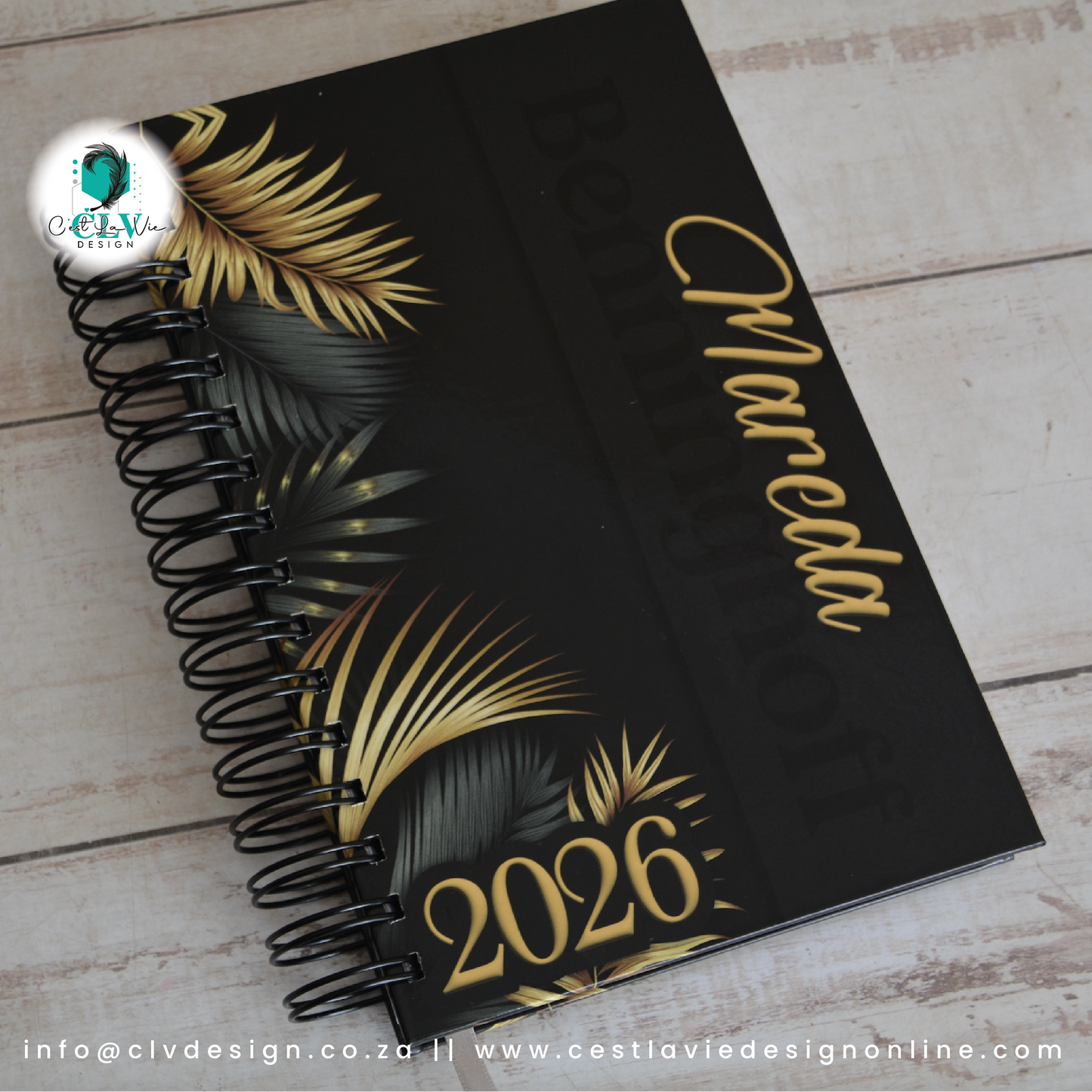 2026 WIRE BIND HARD COVER DIARY