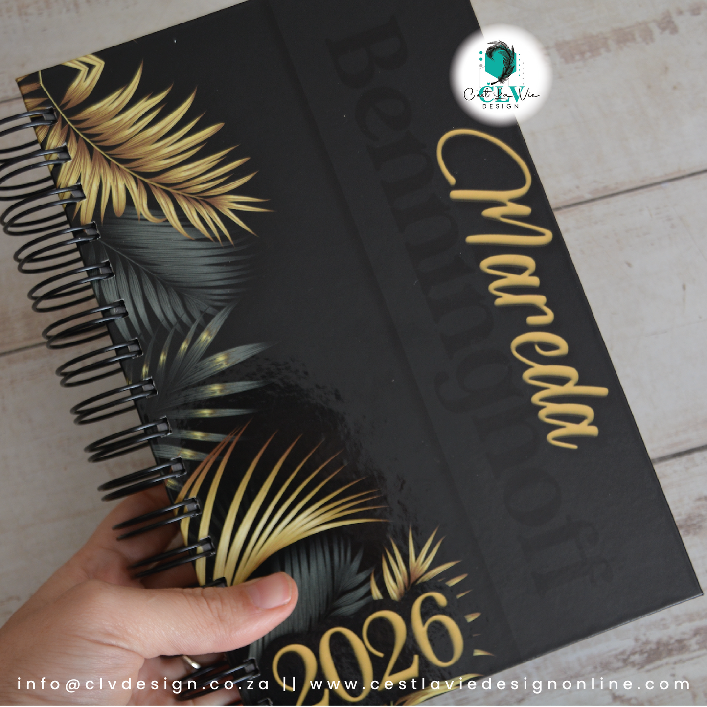 2026 WIRE BIND HARD COVER DIARY