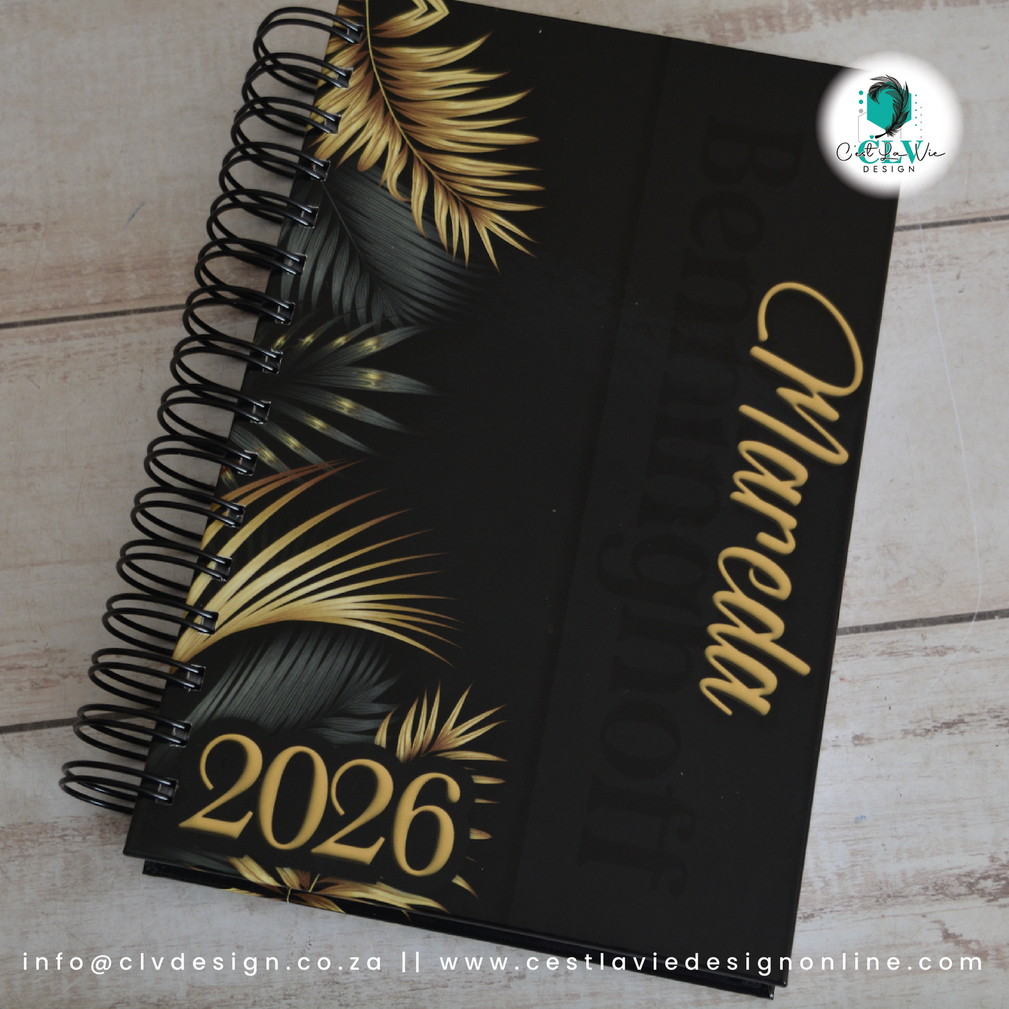 2026 WIRE BIND HARD COVER DIARY
