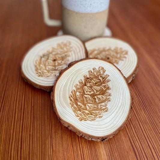 PINE WOOD COASTERS