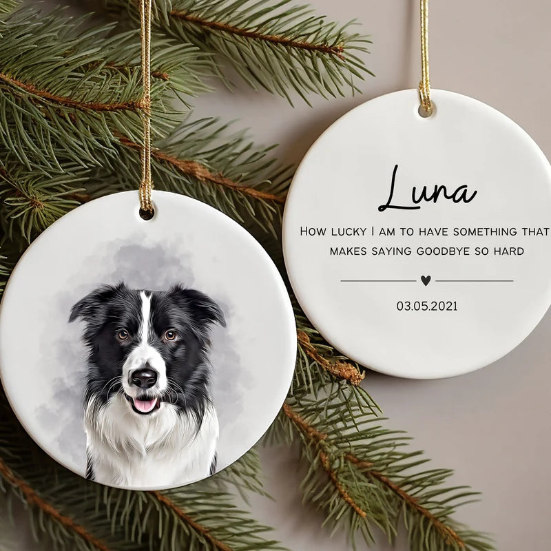 CERAMIC TREE ORNAMENT