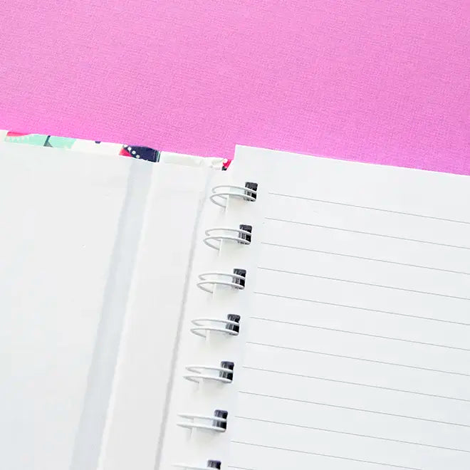 WIRE BOUND HARD COVER NOTEBOOK (COVER CUSTOMISABLE)