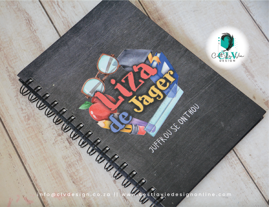 WIRE BOUND HARD COVER NOTEBOOK (FULLY CUSTOMISABLE)