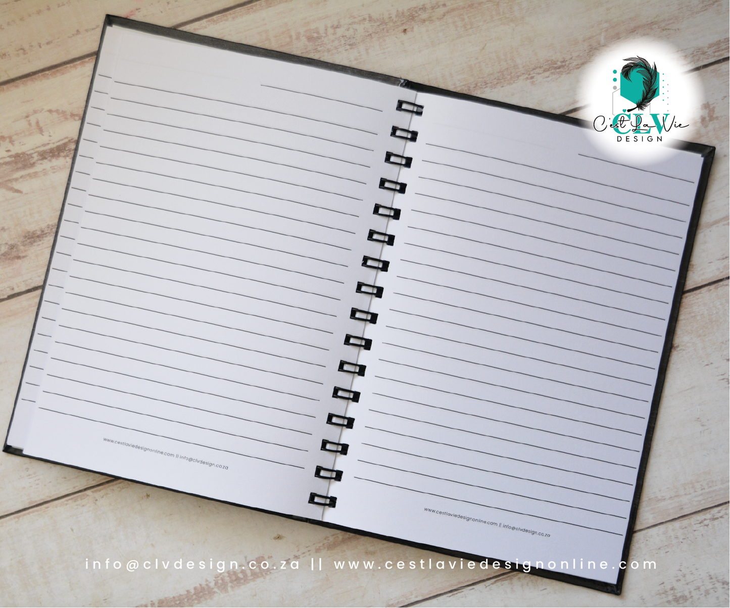 WIRE BOUND HARD COVER NOTEBOOK (FULLY CUSTOMISABLE)